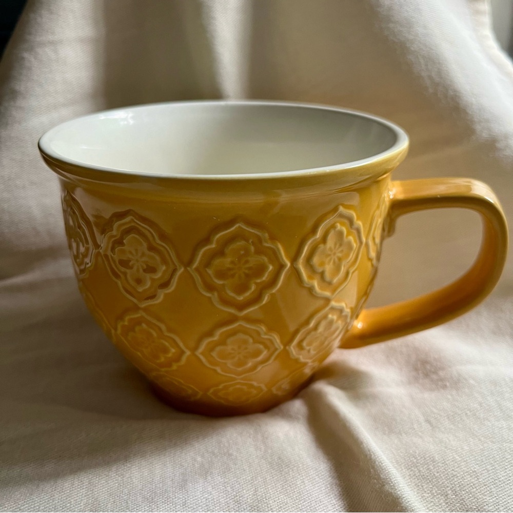 Large Yellow Mug